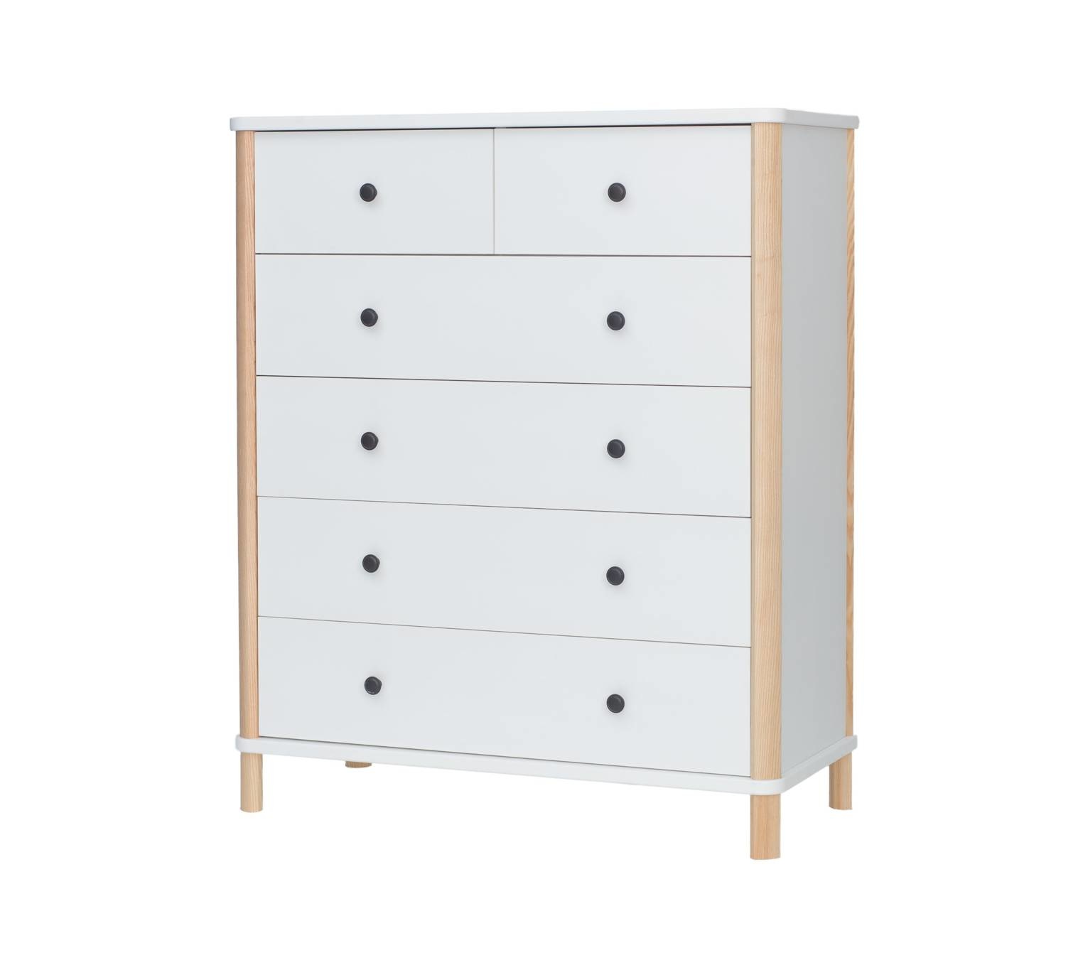 Big Boy Ladekast 113 cm Wit