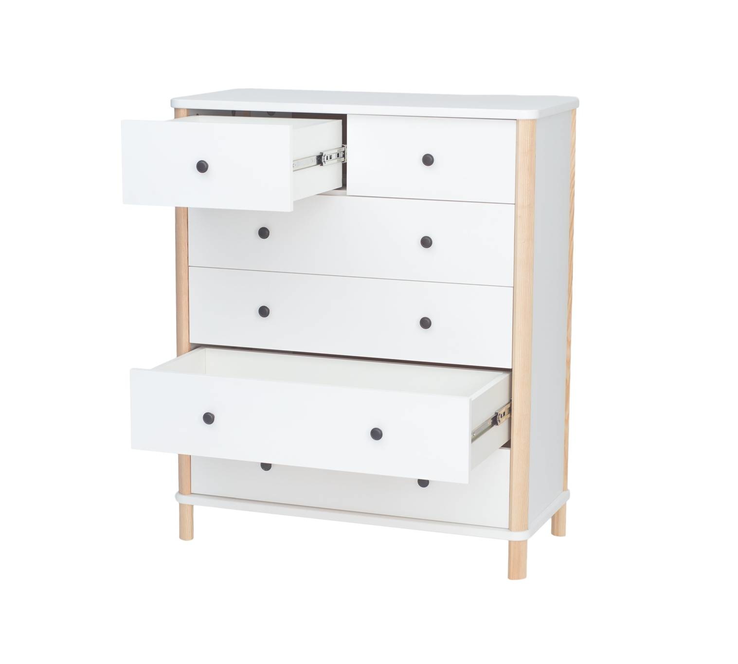 Big Boy Ladekast 113 cm Wit