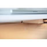 Ashwood Schrijftafel Luka - Essenhout Poten - Vluchtige Munt Kleur - 75x50x94cm