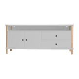 Ashme TV meubel lichtgrijs | 140cm breed | FSC gecertificeerd