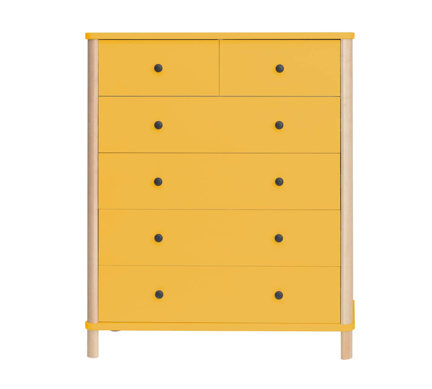 Big Boy Ladekast 113 cm Bezem Geel