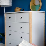 Big Boy Ladekast 113 cm Zuiver Rood