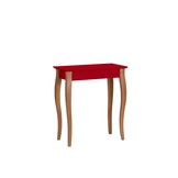 Bijzettafel Liilo - Rood | 65x35x74cm | Beukenhout & MDF | FSC gecertificeerd