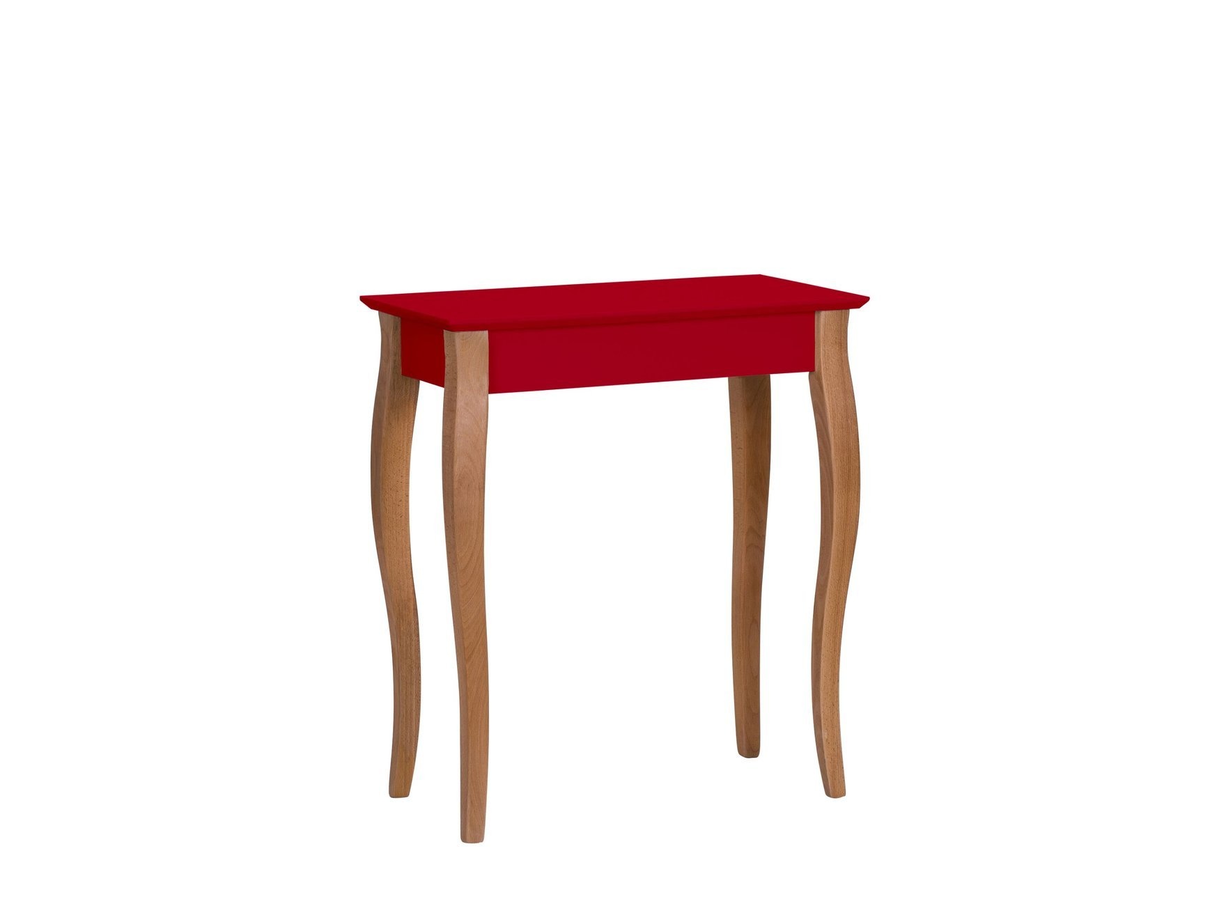 Bijzettafel Liilo - Rood | 65x35x74cm | Beukenhout & MDF | FSC gecertificeerd
