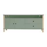 Ashme TV meubel - Saliegroen - 140 x 45 cm - FSC100% & FSCMIX