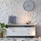 Ashme TV meubel - Saliegroen - 140 x 45 cm - FSC100% & FSCMIX