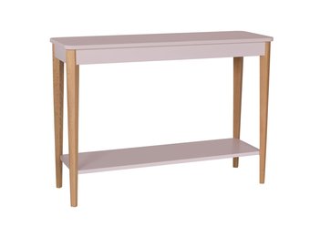 Ashme roze consoletafel | 105x35x74cm | Essenhout | FSC-certificering