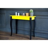 Bijzettafel Liilo - Petrolblauw beukenhout & MDF - FSC gecertificeerd