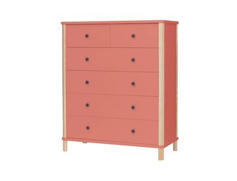 Big Boy Ladekast 113 cm Antiek Roze