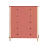 Big Boy Ladekast 113 cm Antiek Roze