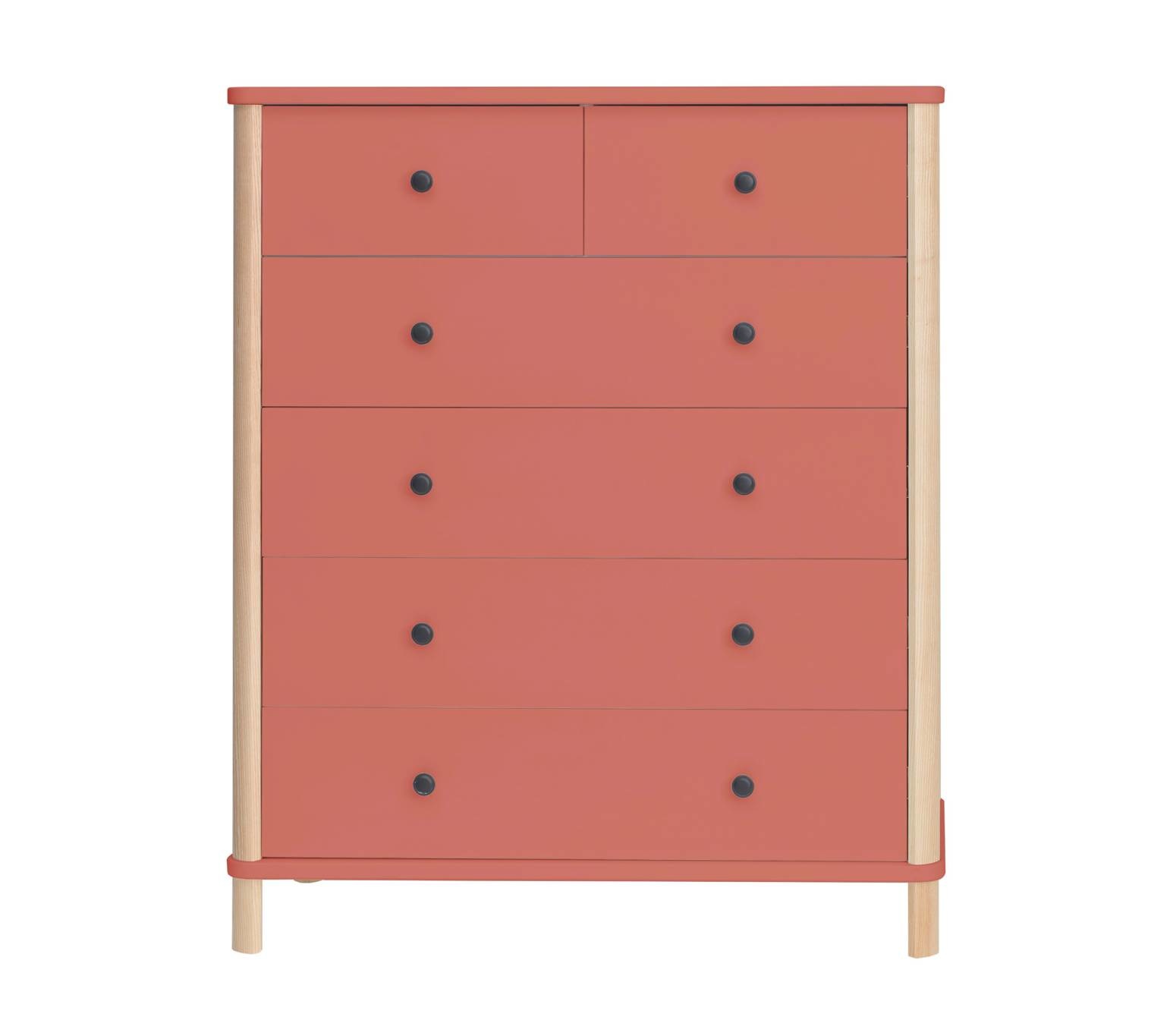Big Boy Ladekast 113 cm Antiek Roze