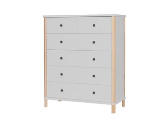 Big Boy Ladekast 113 cm Parelgrijs