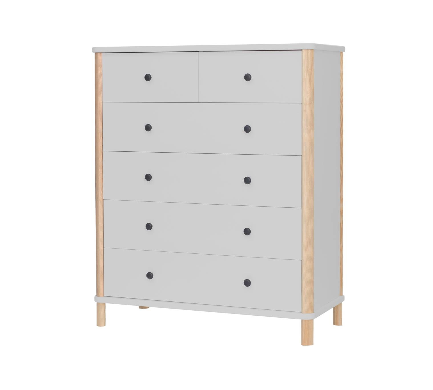 Big Boy Ladekast 113 cm Parelgrijs