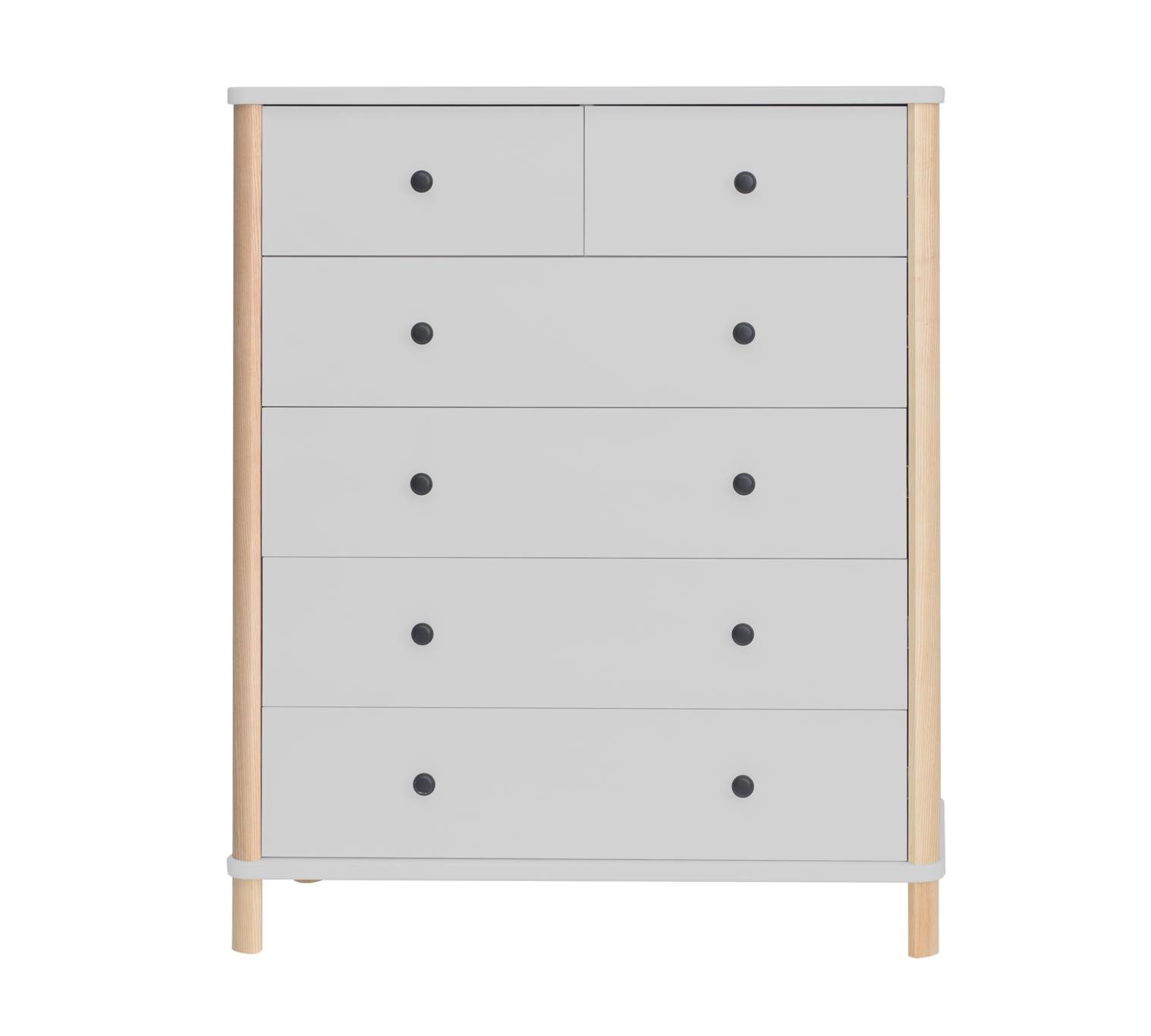 Big Boy Ladekast 113 cm Parelgrijs