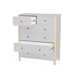 Big Boy Ladekast 113 cm Parelgrijs