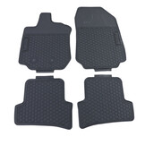 Rubberen vloermatten - Renault Clio 3 BR CR - Premium kwaliteit - Zwart