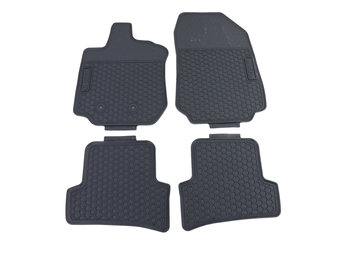 Rubberen vloermatten - Renault Clio 3 BR CR - Premium kwaliteit - Zwart