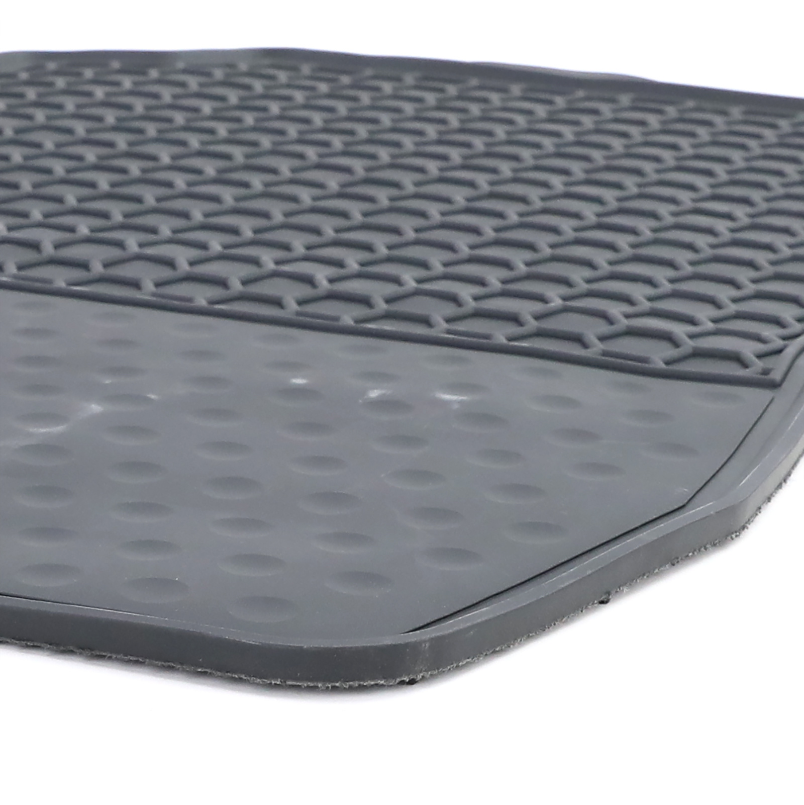 Rubberen vloermatten - geschikt voor Renault Clio 3 BR CR - Premium kwaliteit - Zwart