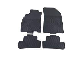 Rubberen Vloermatten - Renault Megane KZ BZ 08+ - Premium Kwaliteit - Zwart