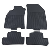 Rubberen Vloermatten geschikt voor Renault Megane KZ BZ 08+ - Premium Kwaliteit - Zwart