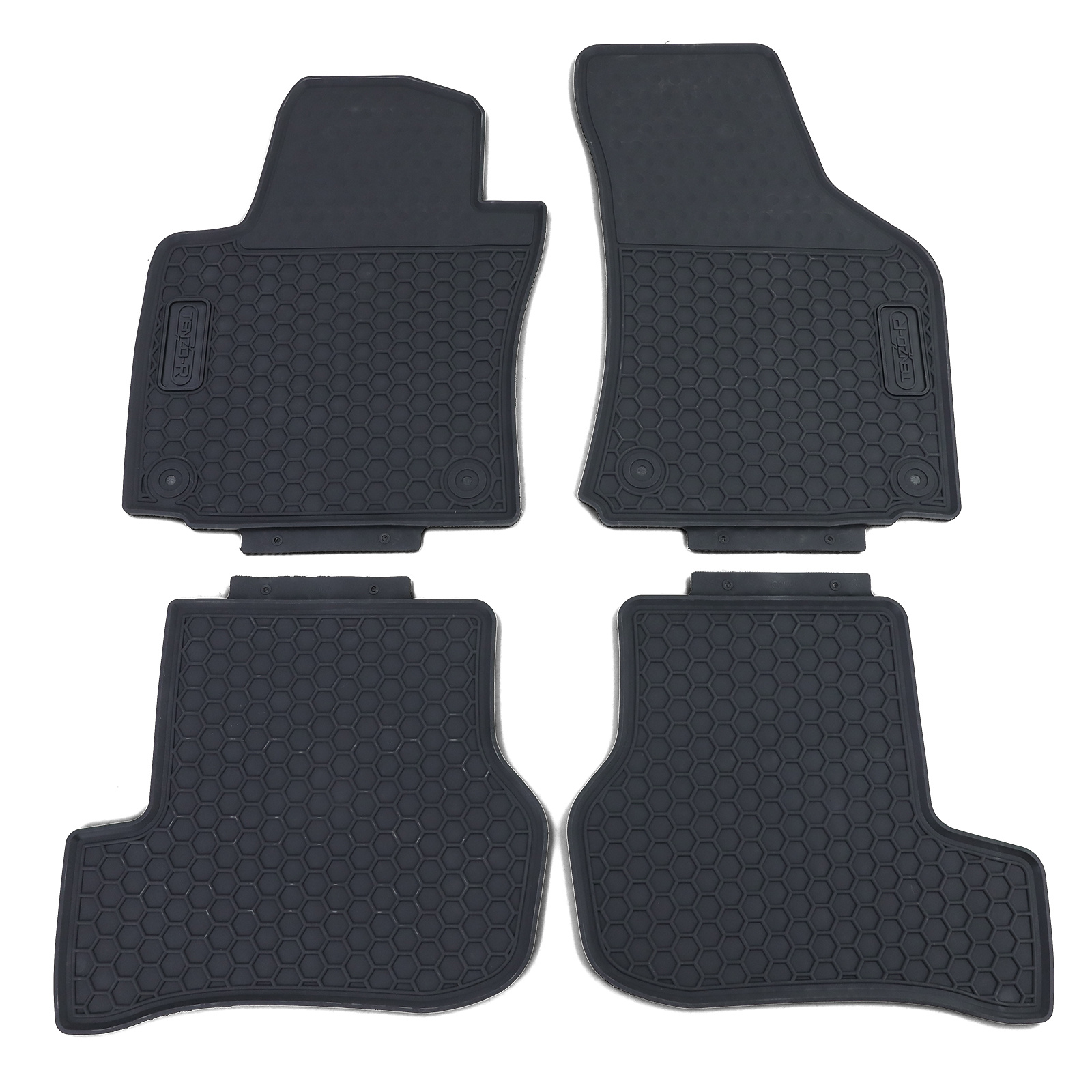Rubberen vloermatten - VW Golf 5 Sedan Variant 03-09 - Premium kwaliteit - Zwart