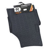 Rubberen vloermatten geschikt voor Audi Q7 4LB 06-15 - Zwart - 4 stuks