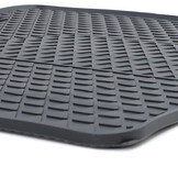 Rubberen vloermatten geschikt voor VW Polo AW1 BZ1 - Zwart - 4 stuks