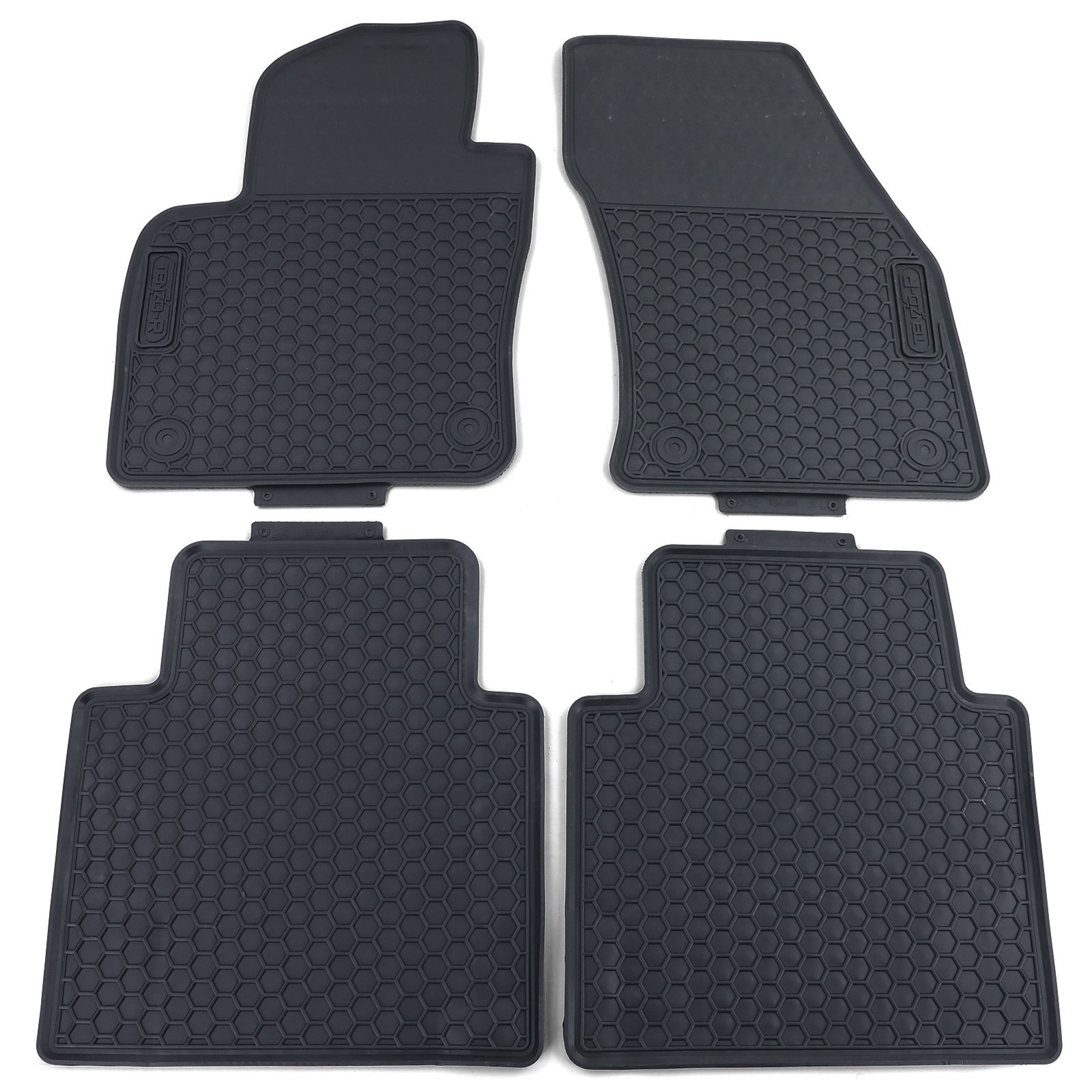 Rubberen vloermatten geschikt voor VW Tiguan AD1 vanaf 16 - 4 delig - zwart