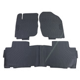 Rubberen vloermatten - Toyota RAV4 A3 05-13 - Zwart - Set van 4