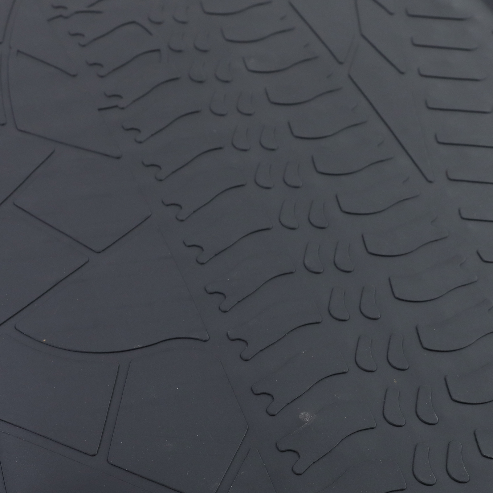 Rubberen vloermatten - Jeep Wrangler type JK - 4 stuks - zwart
