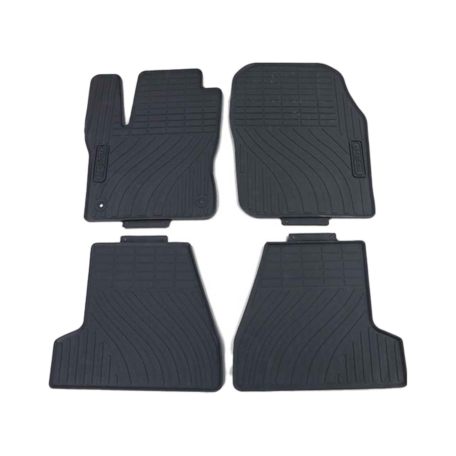 Rubberen vloermatten - Ford Focus 10- zwart - 4 stuks