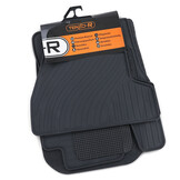 Rubberen vloermatten geschikt voor Ford Focus 10- zwart - 4 stuks