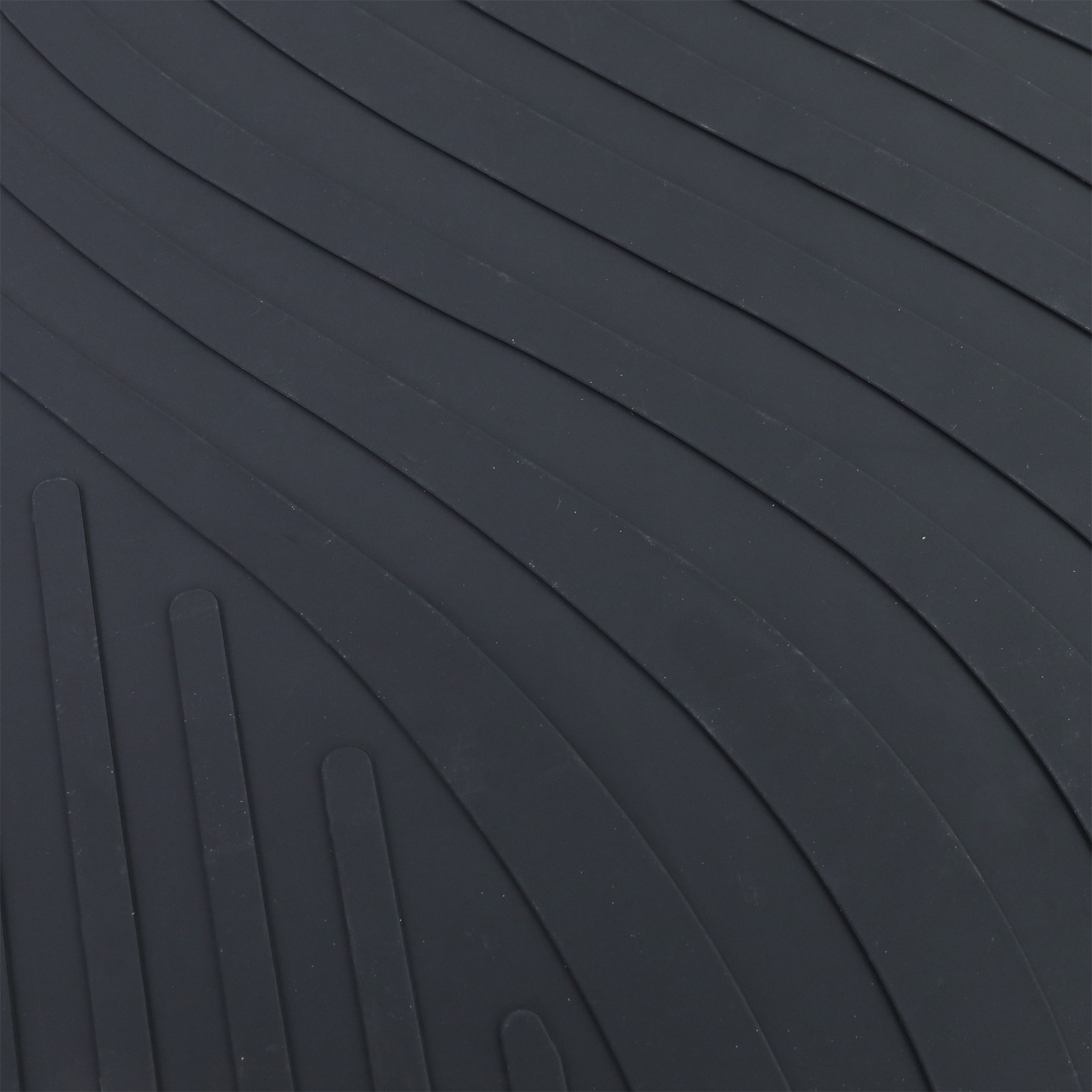 Rubberen vloermatten geschikt voor Ford Focus 10- zwart - 4 stuks