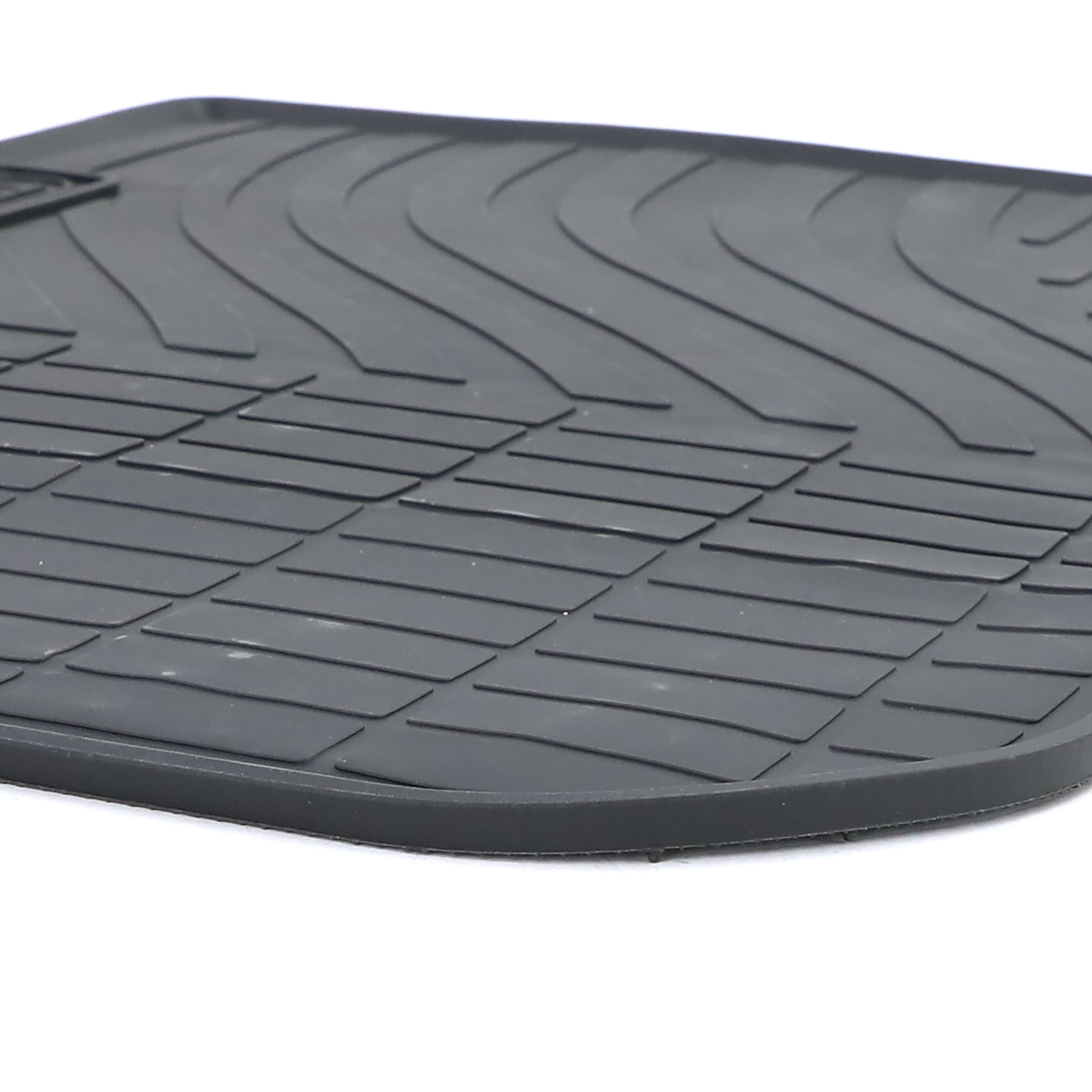 Rubberen vloermatten geschikt voor Ford Focus 10- zwart - 4 stuks