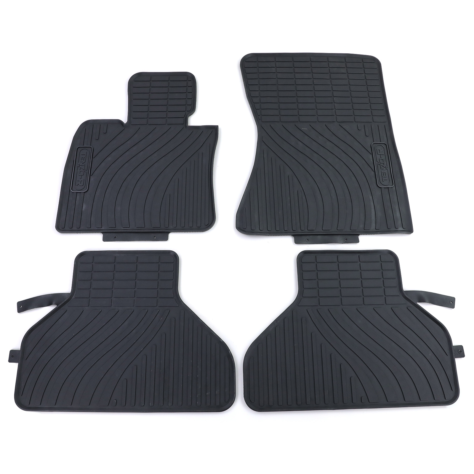 Rubberen vloermatten - BMW X5 E70 07-12 - Premium kwaliteit - Zwart