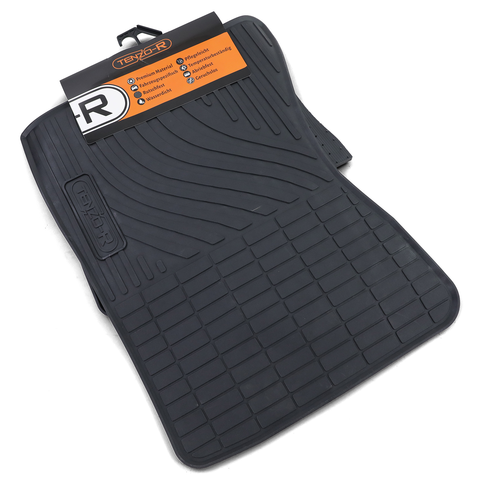 Rubberen vloermatten geschikt voor BMW X5 E70 07-12 - Premium kwaliteit - Zwart