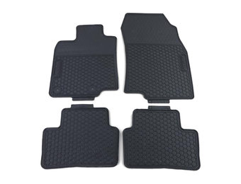 Rubberen vloermatten - Renault Kadjar HA HL vanaf 2015 - Premium kwaliteit - Zwart