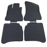 Rubberen vloermatten - Mercedes S-Klasse W221 05-13 - 4 stuks - Zwart