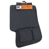 Rubberen vloermatten geschikt voor Mercedes S-Klasse W221 05-13 - 4 stuks - Zwart