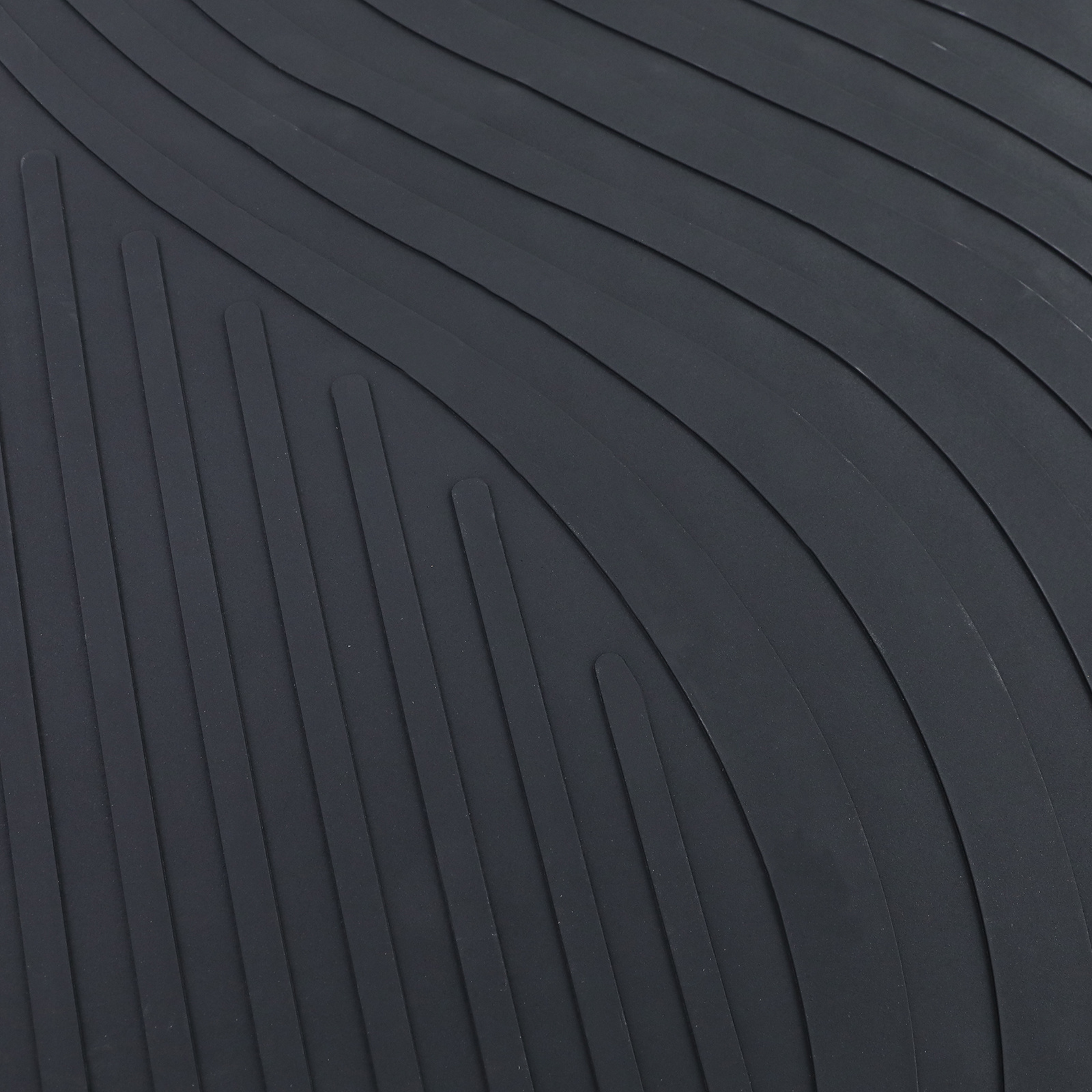 Rubberen vloermatten geschikt voor Mercedes C-Klasse W202 S202 - Zwart - 4 stuks