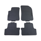 Rubberen vloermatten - Peugeot 2008 '14 - Zwart - 4 stuks