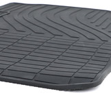 Rubberen vloermatten geschikt voor Peugeot 307 00-14 - Premium kwaliteit - Zwart