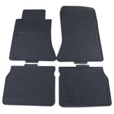 Rubberen vloermatten - Mercedes E-Klasse W124 84-97 - Premium kwaliteit - Zwart
