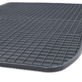 Rubberen vloermatten - Mercedes E-Klasse W124 84-97 - Premium kwaliteit - Zwart