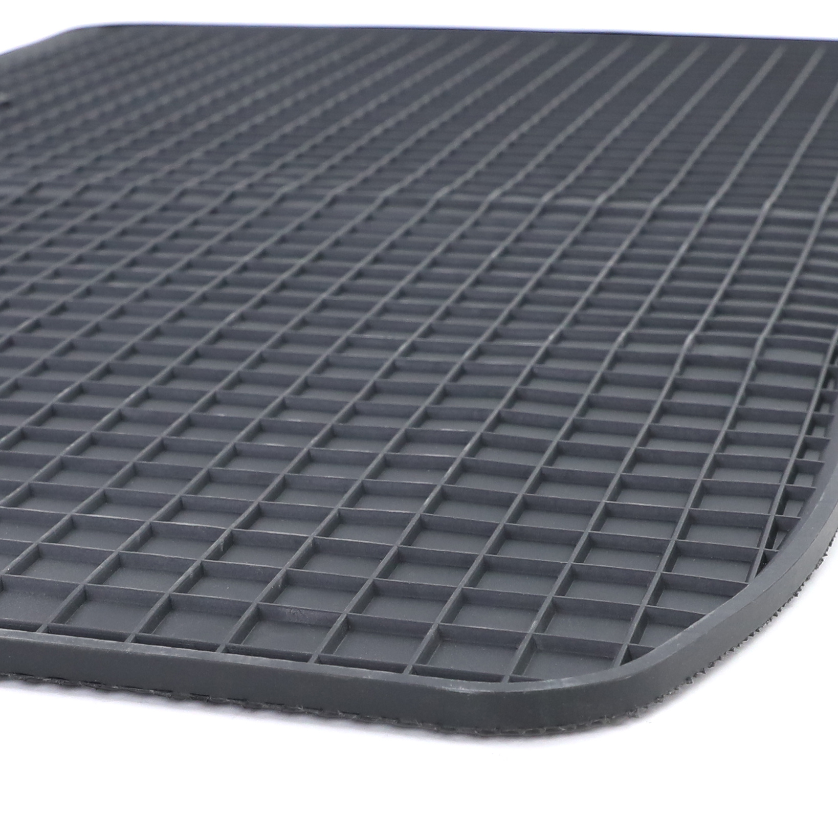 Rubberen vloermatten geschikt voor Mercedes E-Klasse W124 84-97 - Premium kwaliteit - Zwart