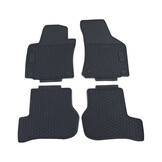 Premium rubberen vloermatten - Skoda Octavia 1Z3 1Z5 04-13 - zwart - 4 stuks