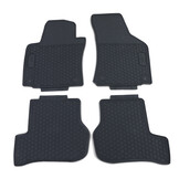 Premium rubberen vloermatten - Skoda Octavia 1Z3 1Z5 04-13 - zwart - 4 stuks