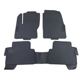Rubberen vloermatten geschikt voor Ford Kuga 2 DM2 - Premium kwaliteit - 3-delig