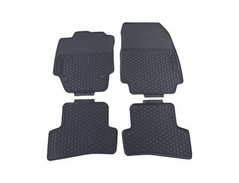 Rubberen vloermatten - Renault Captur J5 H5 - Zwart - 4 stuks