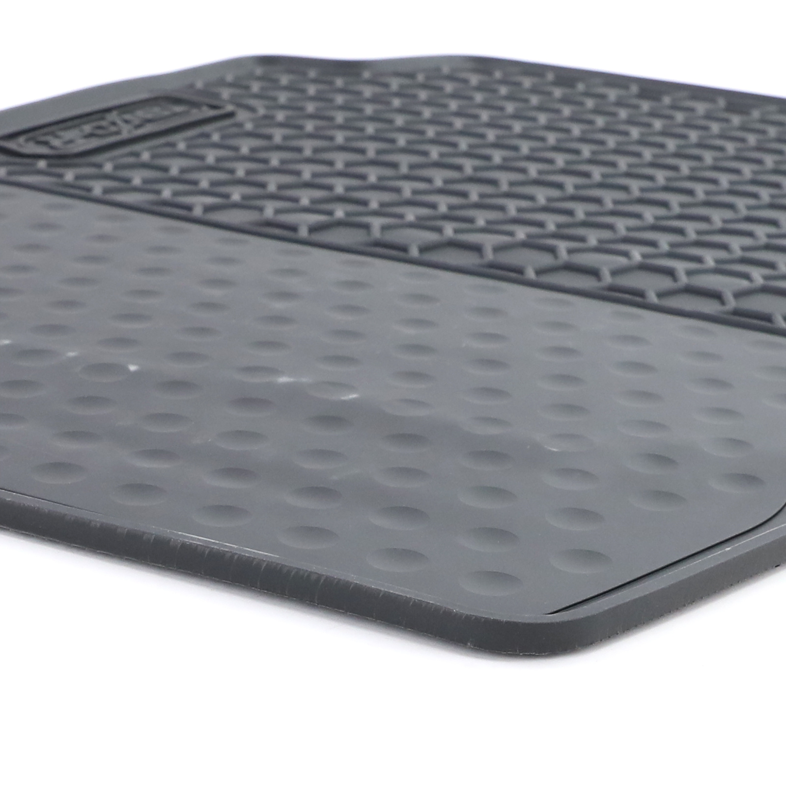 Rubberen vloermatten - geschikt voor Renault Captur J5 H5 - Zwart - 4 stuks